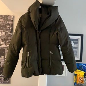 Michael Kors puffer jacket M khaki
